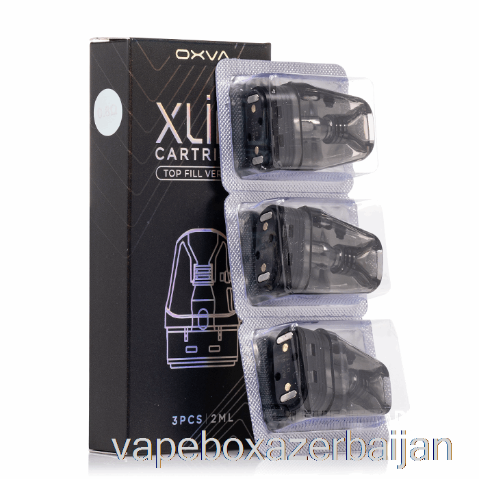 Vape Box Azerbaijan OXVA XLIM Top-Fill Replacement Pods 0.8ohm Pods
